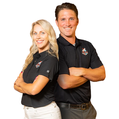 Foto de Neil y Kyla Mahoney