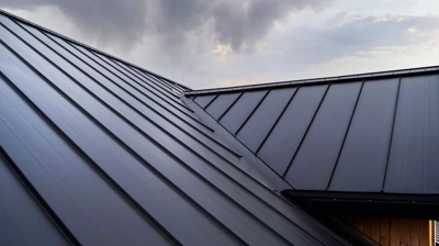 tejado con nubes al fondo