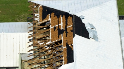 daños por viento y tormenta en el tejado
