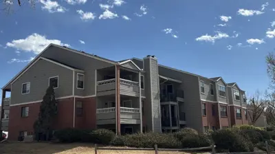 A newly resided condominium complex; completed by the exterior experts at Mighty Dog Roofing Northern Colorado- Fort Collins.