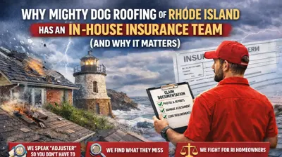 In-house insurance support helps Rhode Island homeowners document storm damage and avoid missing line items