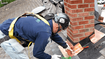 Nuevo tapajuntas por el contratista del tejado