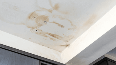 Daños en el tejado de su ático