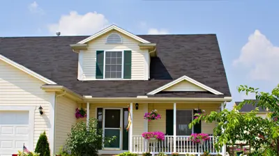 New architectural shingles installed on a home near Slaughter Lane in Austin 78748