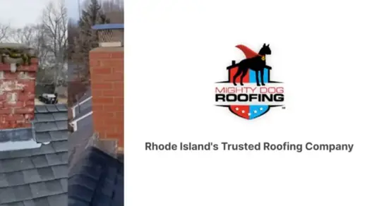 El equipo de Mighty Dog Roofing de Rhode Island está realizando mejoras en el exterior: reparación de tejados, sustitución de revestimientos, instalación de ventanas nuevas y canalones sin juntas para viviendas en Warwick, Providence y Cranston.