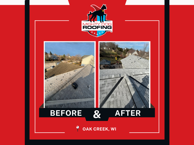 Sustitución de tejados en Oak Creek, WI