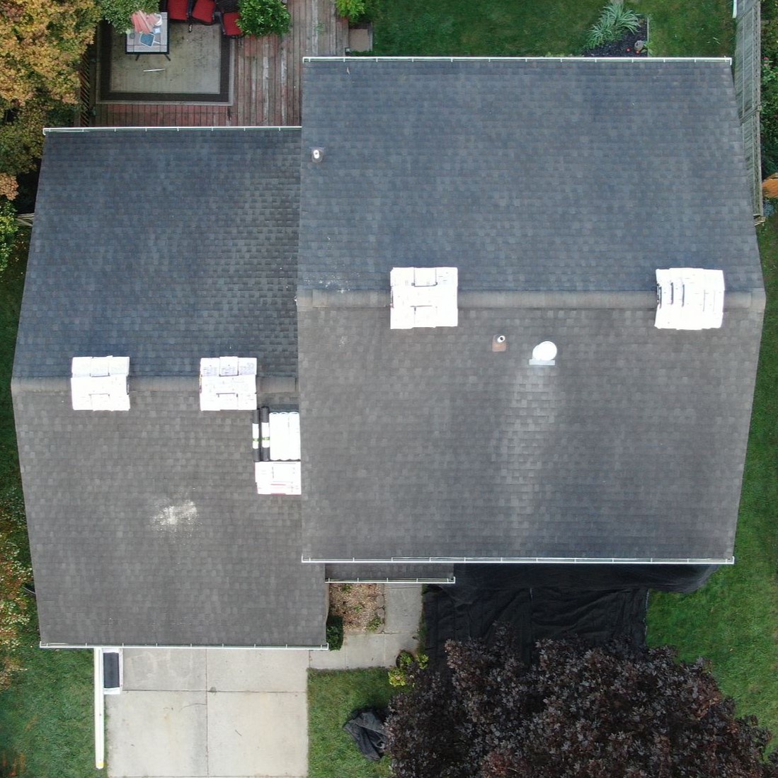 Antes de la sustitución del tejado