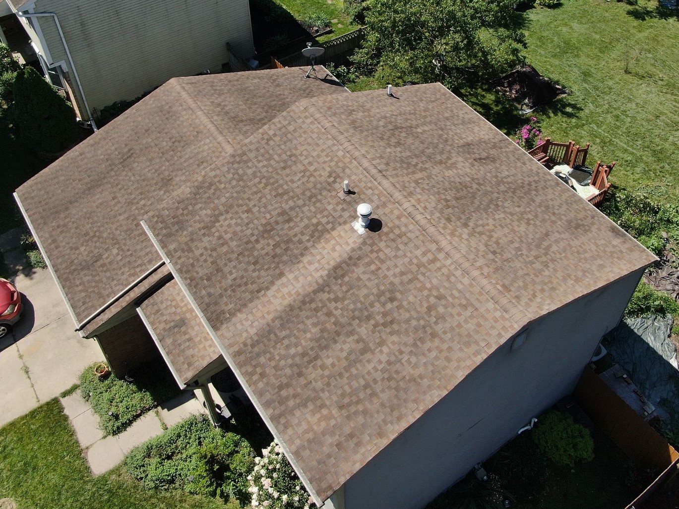 Antes de la sustitución del tejado