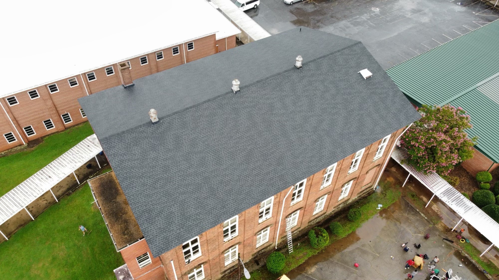 Nuevo tejado - Edificio histórico Griffin Georgia