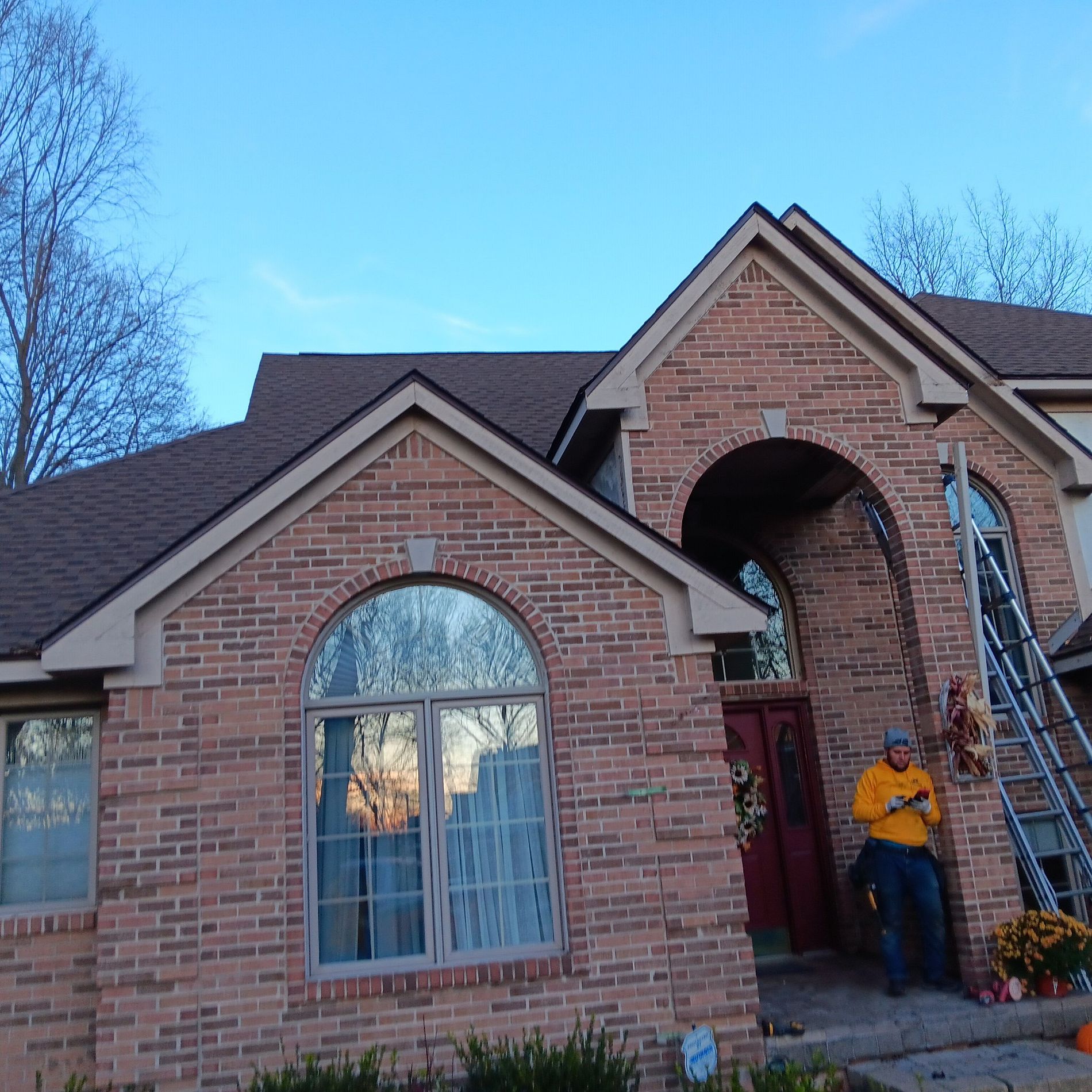 Antes de los canalones: Pinckney, MI