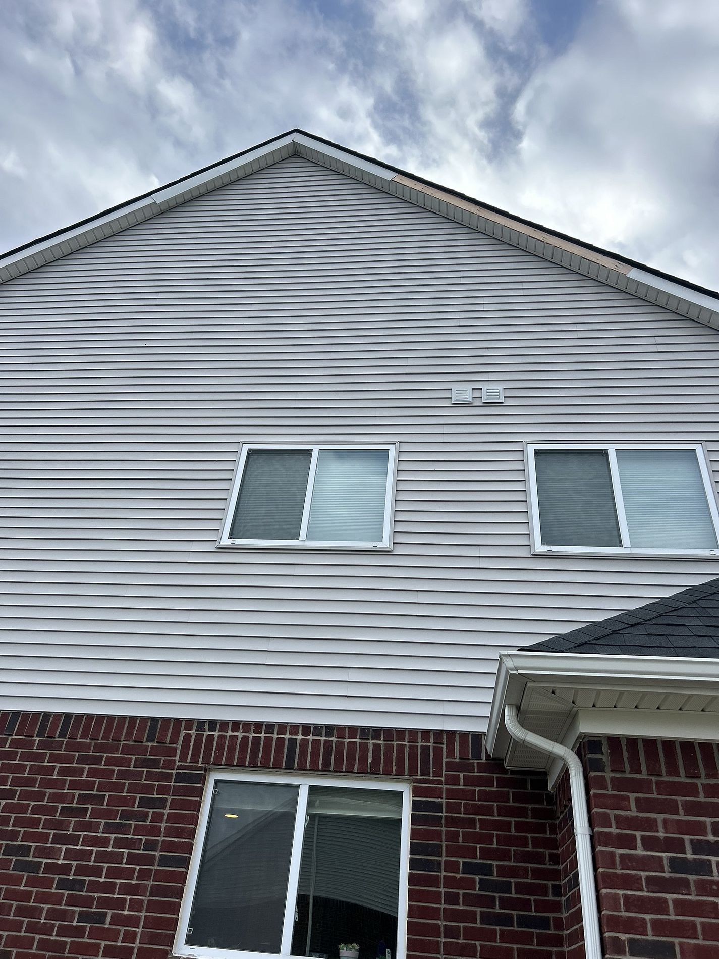 Antes-Reparación del tejado-Facia: South Lyon, MI