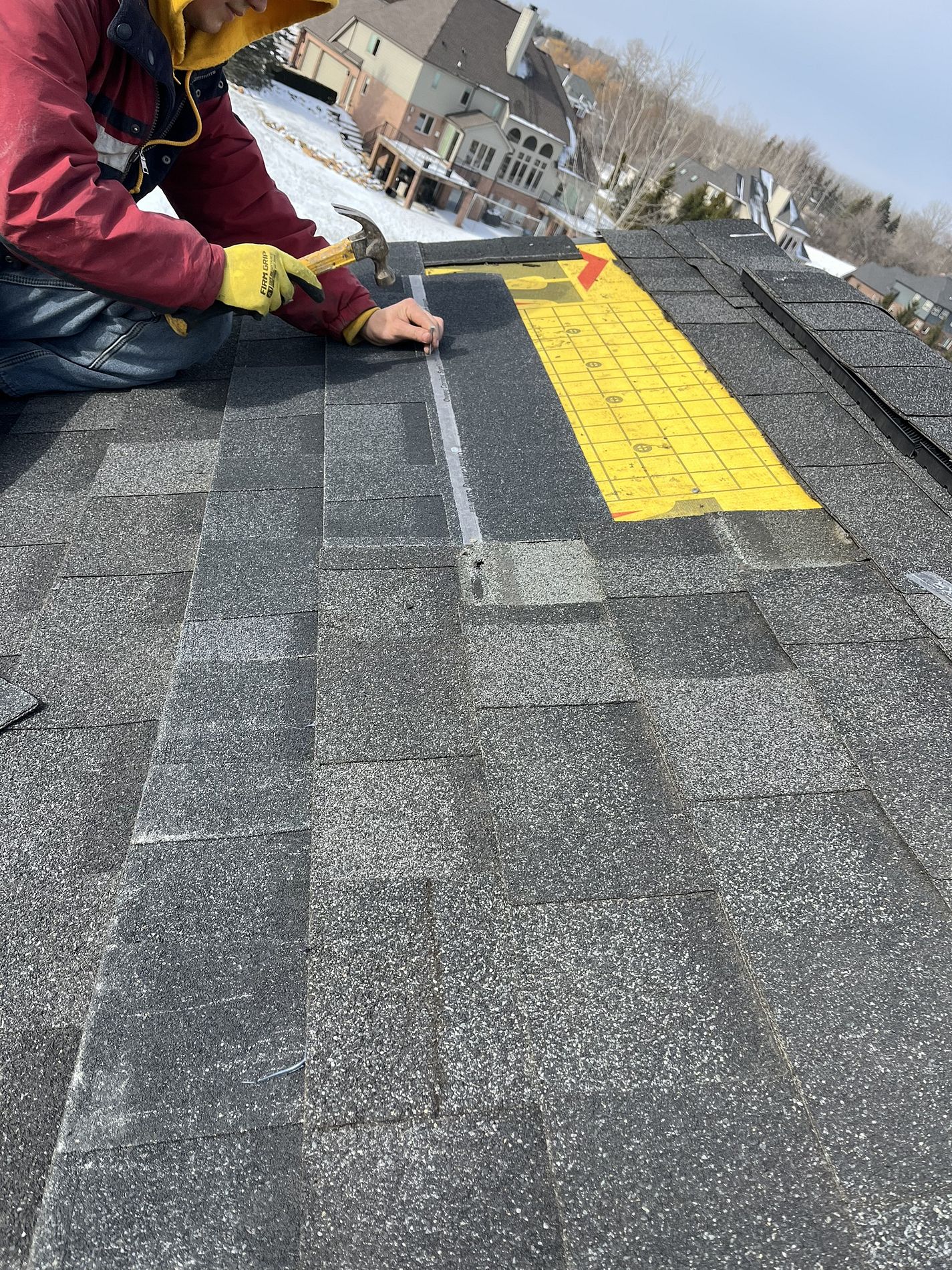 Reparación durante el tejado: Northville, MI