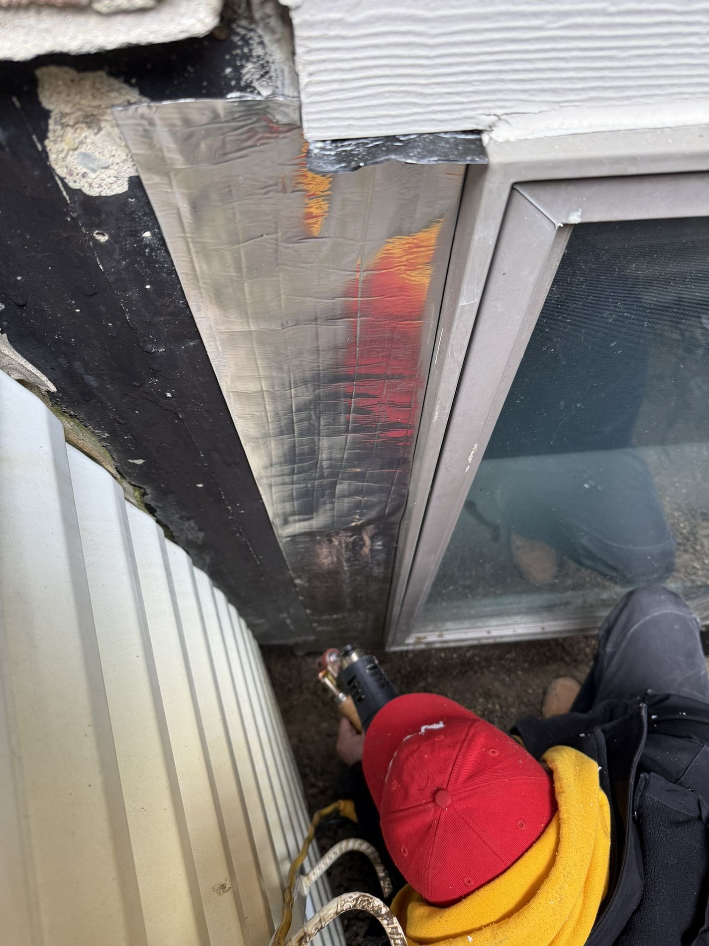 Antes de la reparación del revestimiento: Northville, MI