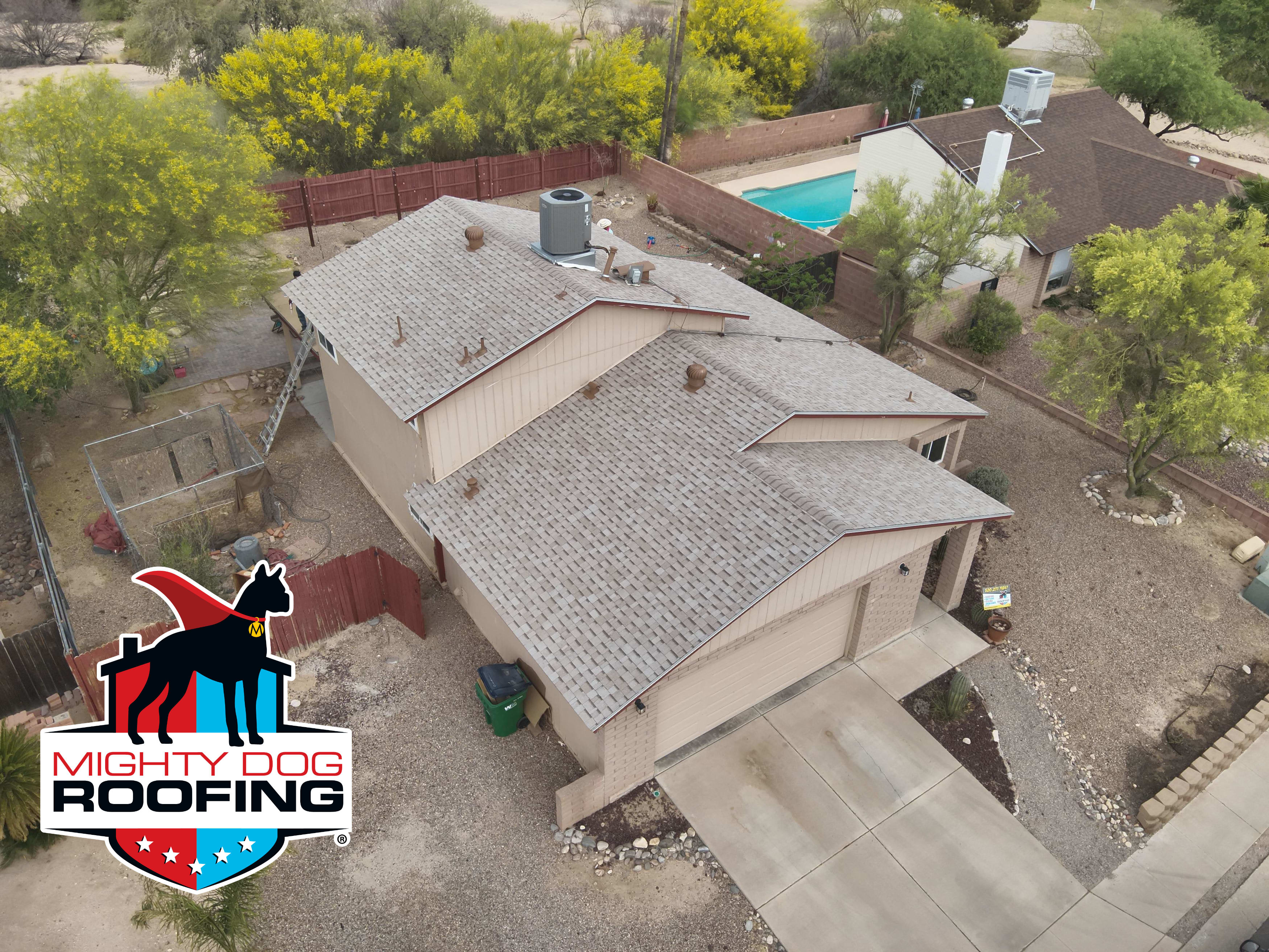 Tejado de tejas terminado Tucson