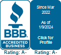 Empresa acreditada por BBB desde marzo de 2022 Empresa acreditada por BBB desde marzo de 2022