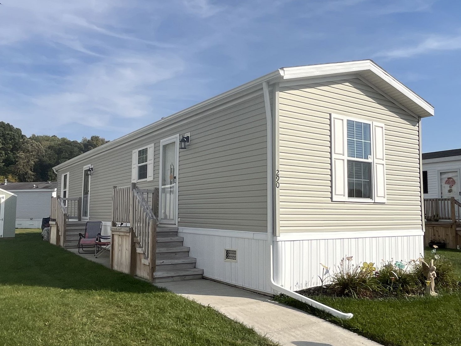 Después de la instalación del canalón: Canton, MI