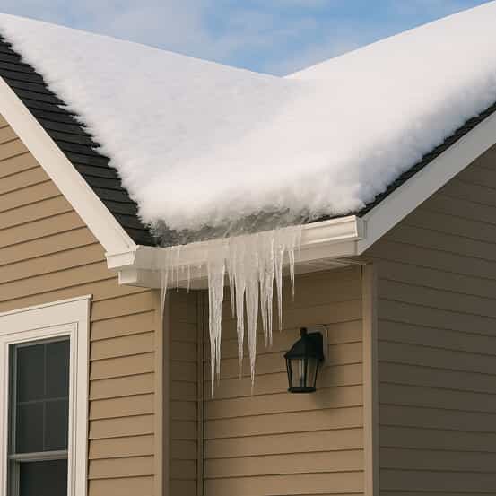 Prevención de acumulaciones de hielo: su primera línea de defensa