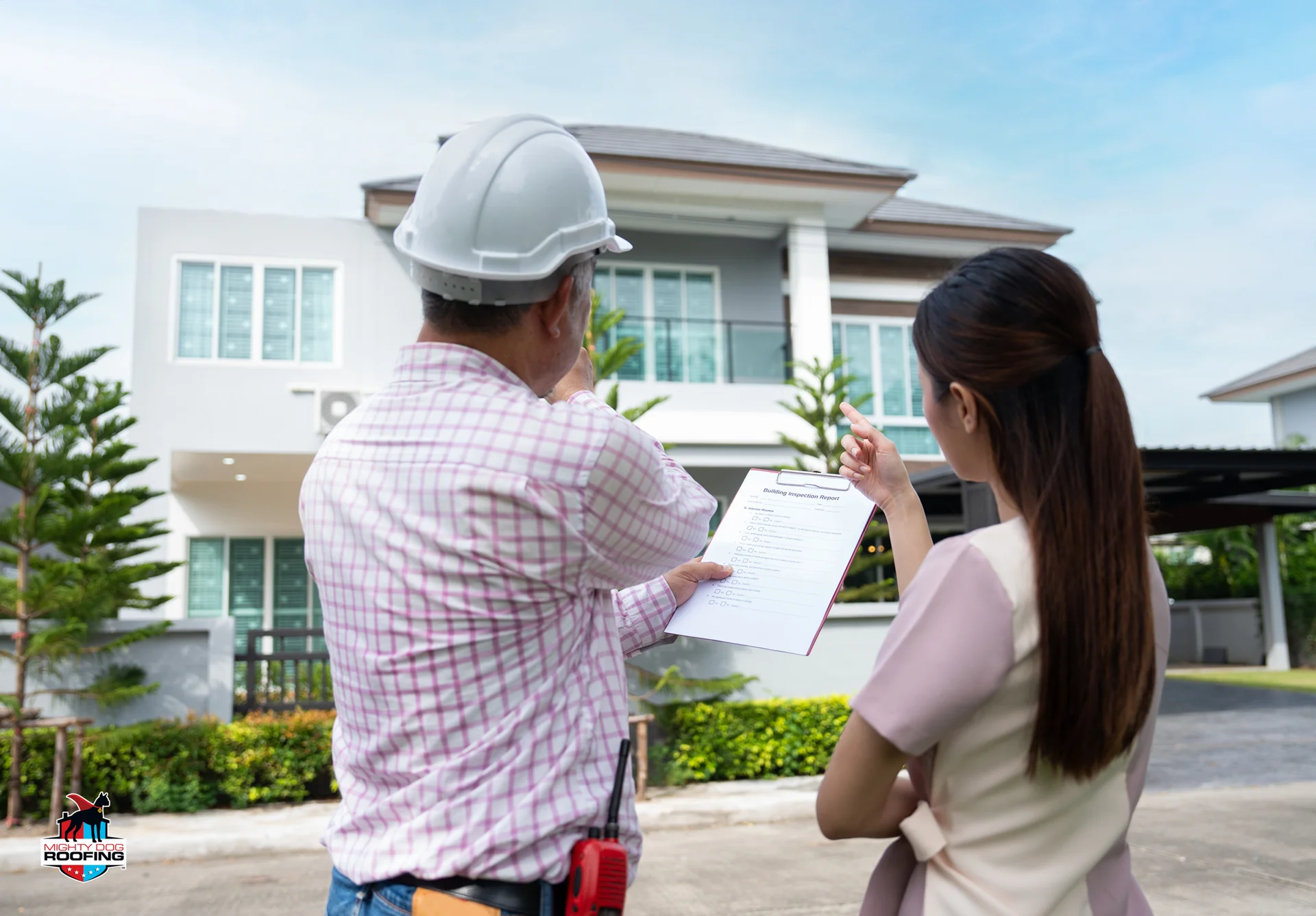 Roof installation warranty consultation
